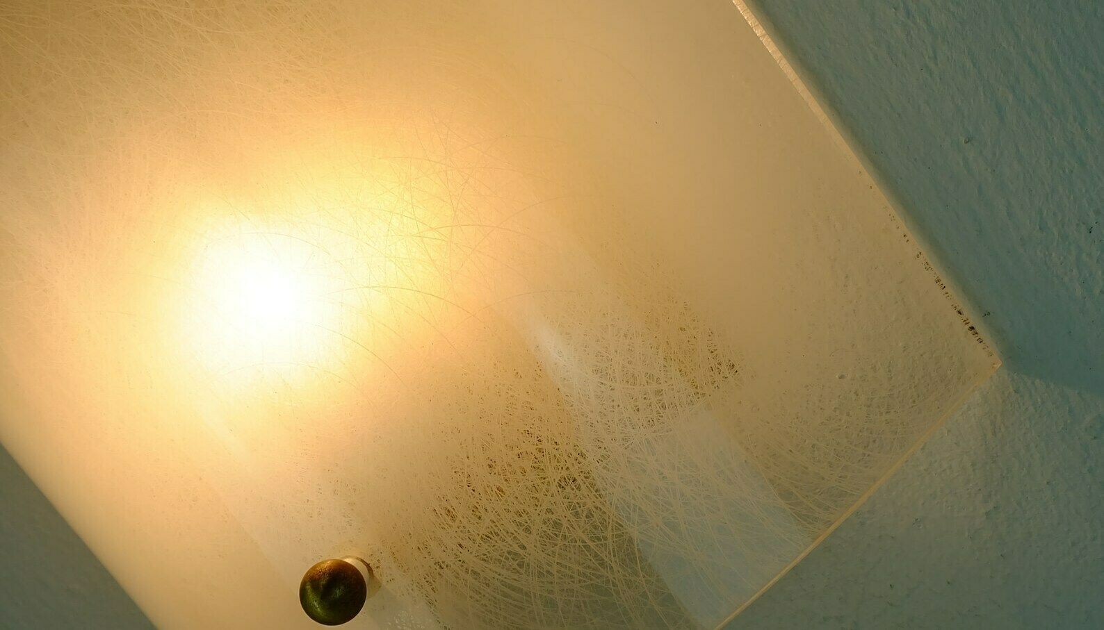 Large Mid Century Sconce Acrylic And Brass 1960s 1970s Lucite Wall Lamp photo buy