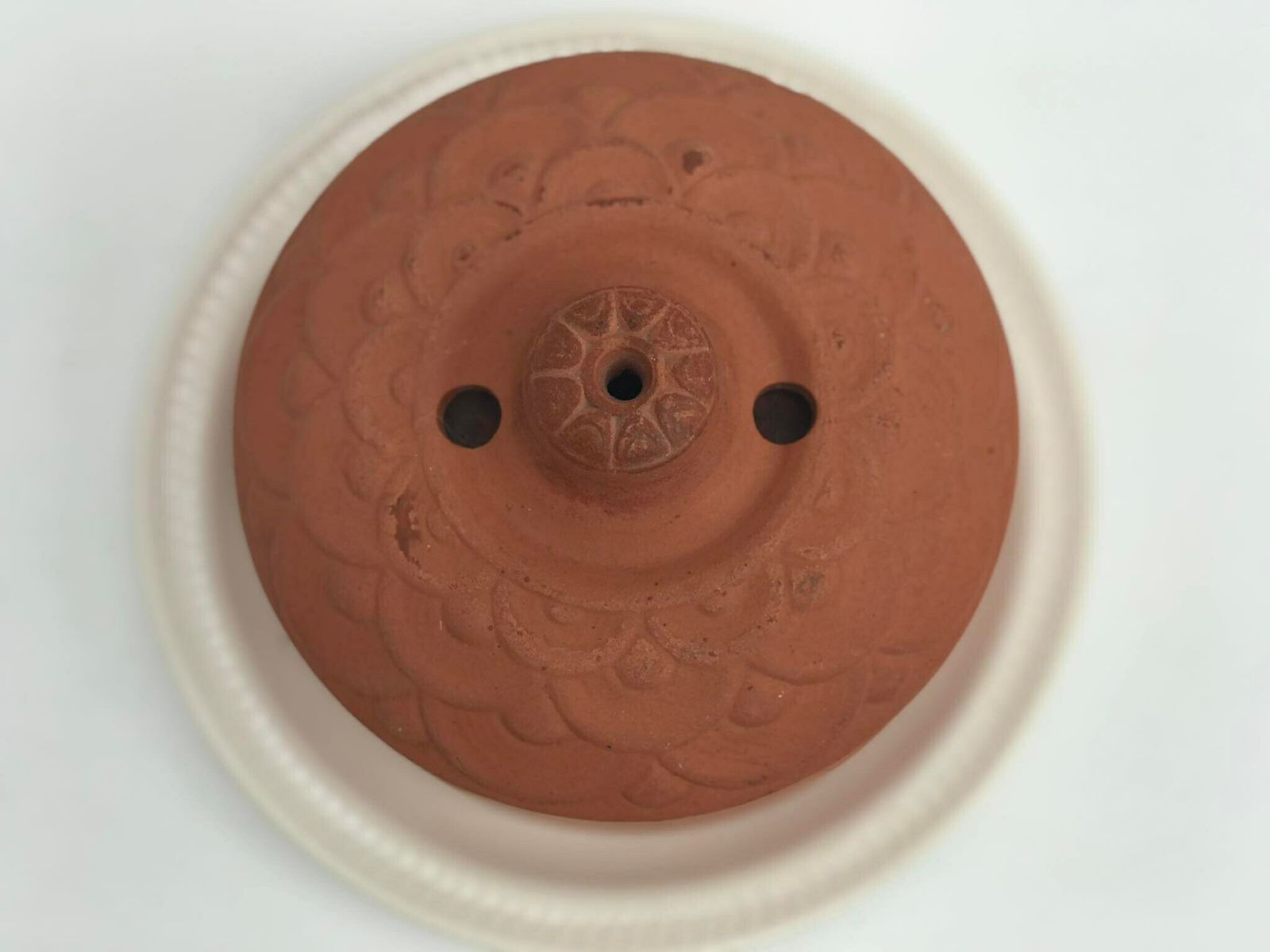 Handmade Terracotta Cheese Dome/Cloche Antique French Kitchen Decor Butter Keeper Cheese Plate By Saint Amand France Display Cakes Pastry photo 164.0