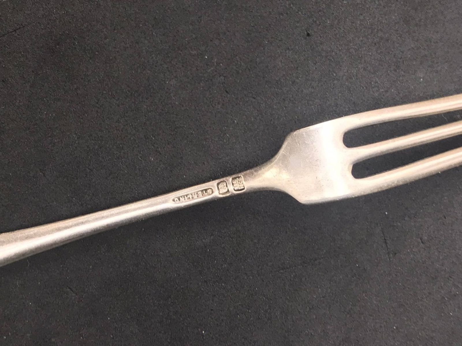 Lemon Fork Antique English Silver Plated Handled Pickle Fork C.1870 Victorian Gift For Him Olives Fork Bar Accessory Meat Server photo Home Decor