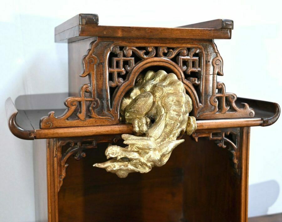 Small Asian Cabinet Attributed To Viardot  2nd Part Of The 19th Century photo vinterior