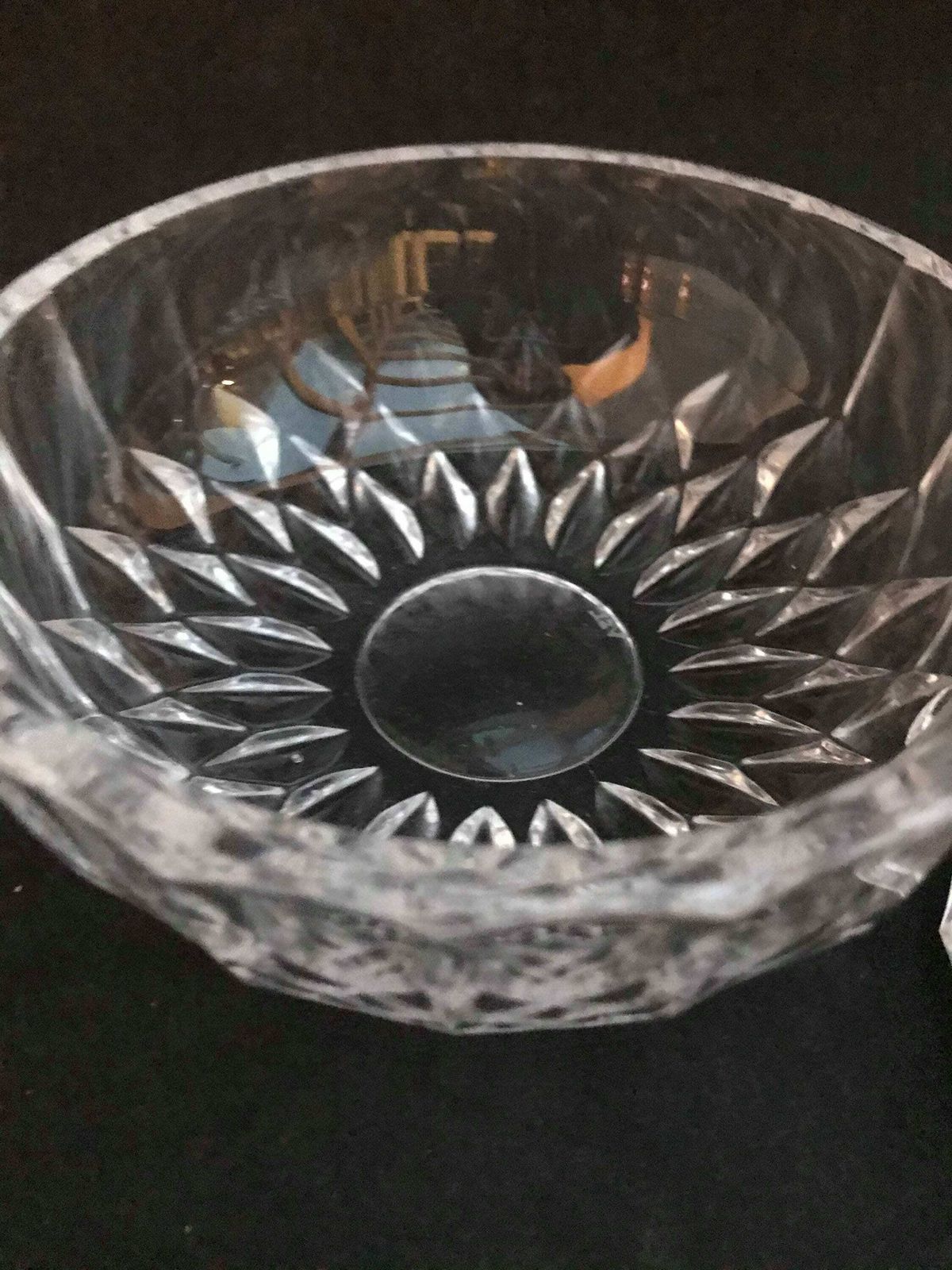 Bonbonnière Met Deksel Val Saint Lambert – Geslepen Kristal, Zwaar – Mid Century – Art Glass photo 174.0