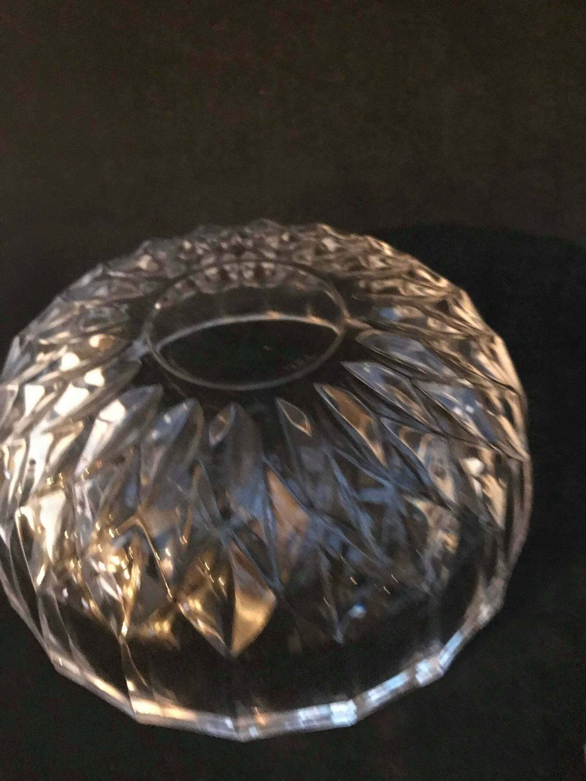Bonbonnière Met Deksel Val Saint Lambert – Geslepen Kristal, Zwaar – Mid Century – Art Glass photo vinterior