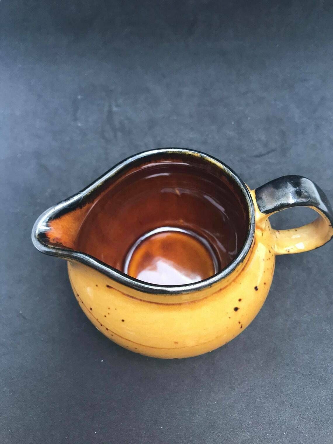Creamer Boch Palma Belgium Pottery Pot Milk Pot Brown Pottery 1972, Ligne Menuet Belgian Pottery photo Home Decor