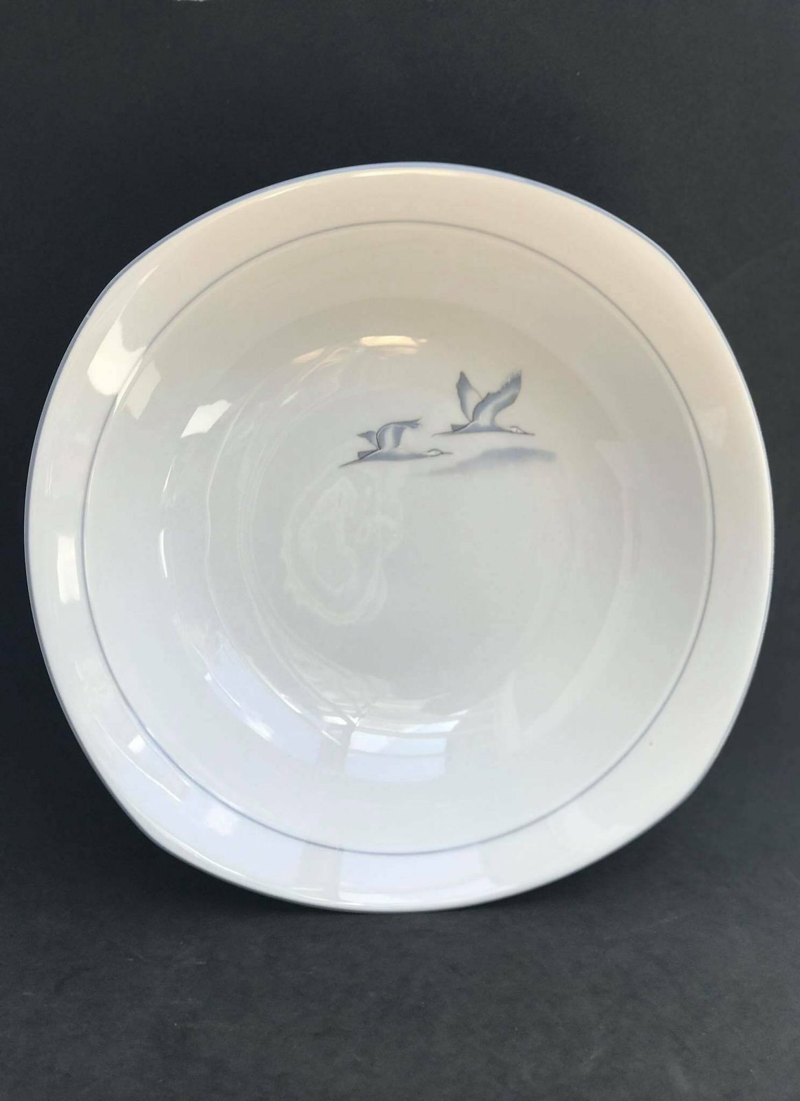 Salad Bowl Serving Porcelain Winterling Marktleuthen Spülmaschinenfest Bavaria Vintage Rare Replacemnt Birds Beachside Coast Kitchen