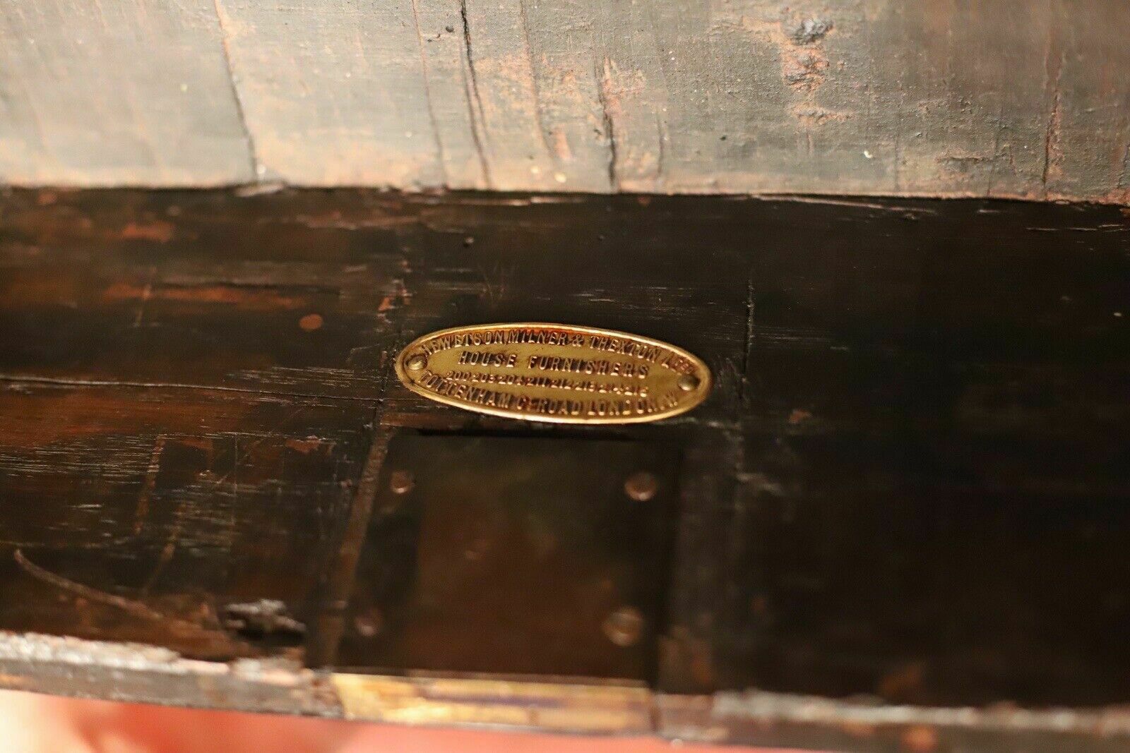 695.0 Unique Victorian Carved Oak Mule Chest Made By Hewetson Milner And Thexton Ltd photo