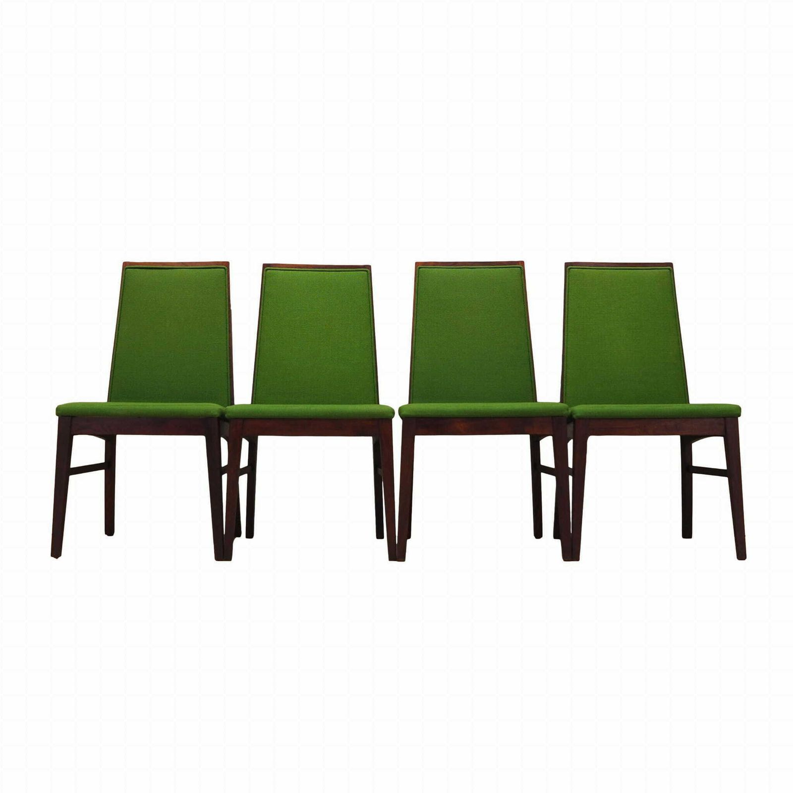Set Van Vier Rozenhoutenstoelen, Deens Design, Jaren 1970, Fabrikant: Dyrlund