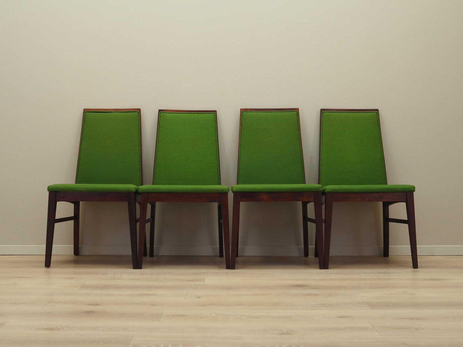 Set Of Four Rosewood Chairs, Danish Design, 1970s, Manufacturer: Dyrlund photo furniture