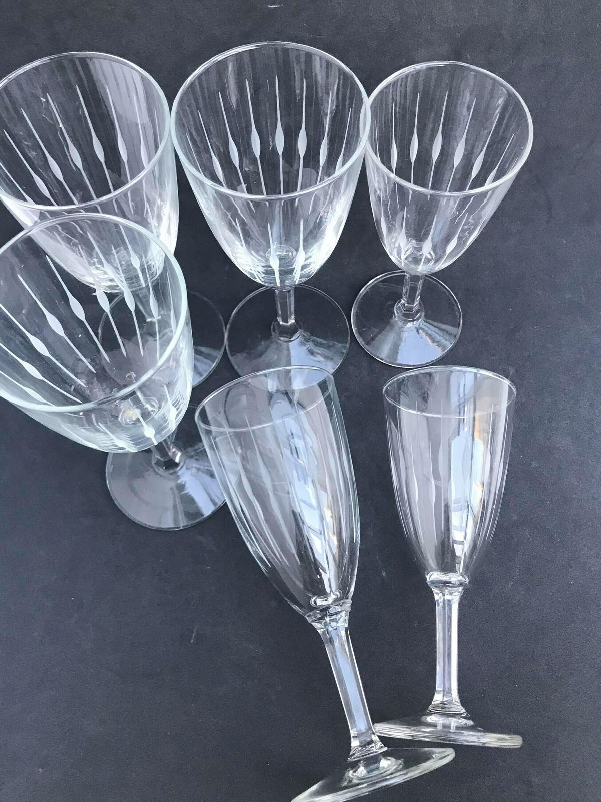 photo furniture Vintage Champagne Glasses Flutes Toasting Glasses, 70s French Glassware, Celebration Glassware Wedding Glasses Regency Bar Cart Decor