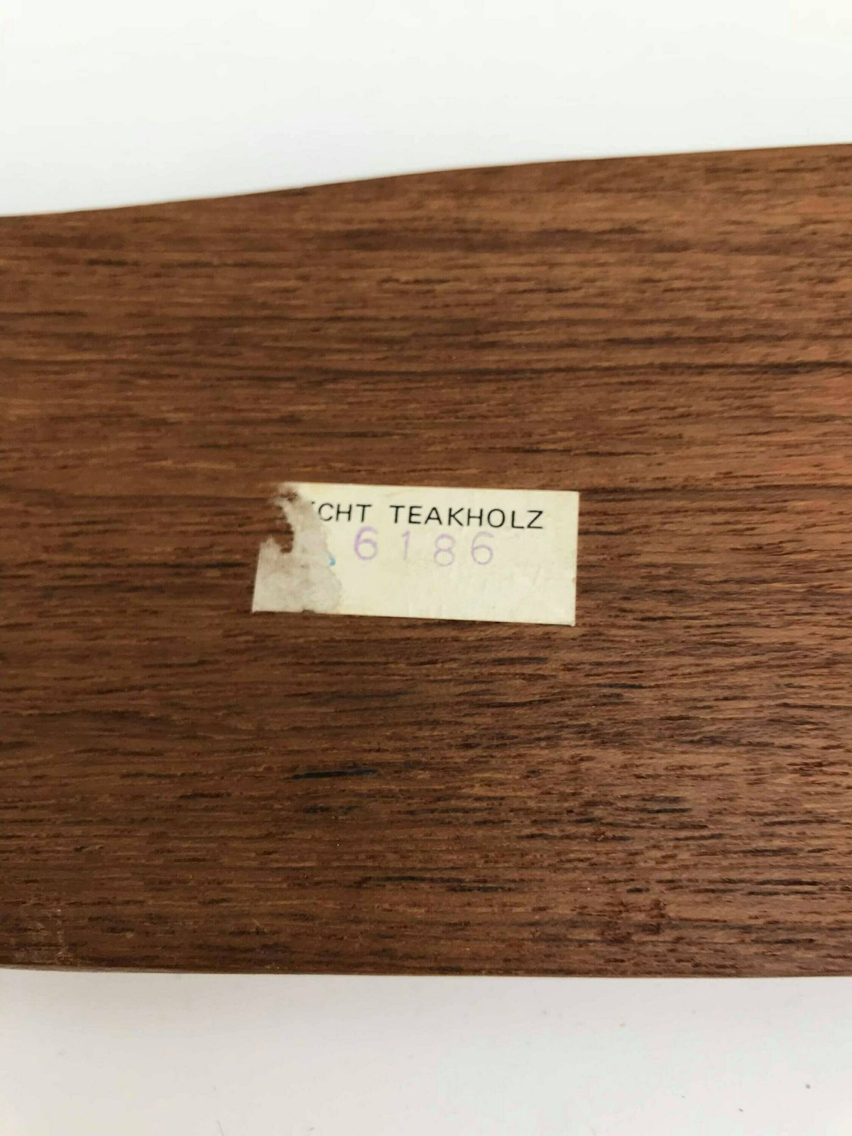 Teakhouten Serveerschaal – Deens Mid Century Modern – Bladvorming Met Handvat photo buy
