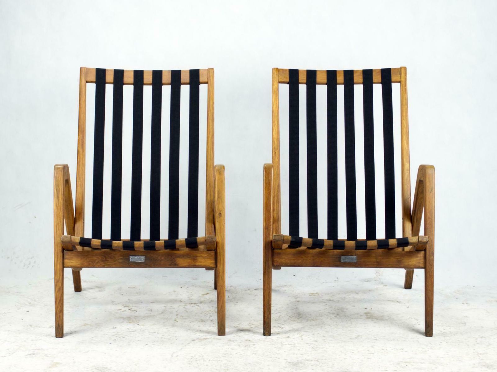 Mid Century Armchairs / Easy Chairs By Jan Vanek For Uluv Czechoslovakia, 1950s photo Furniture