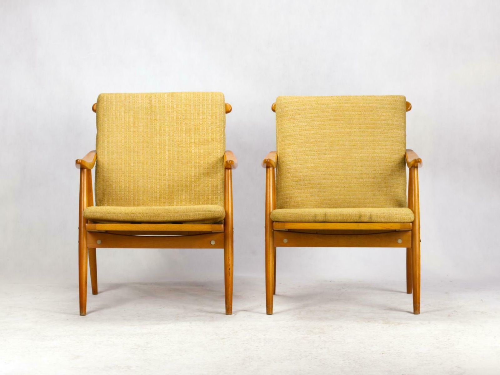Mid Century Armchairs By Ton Czechoslovakia, 1960s photo for sale