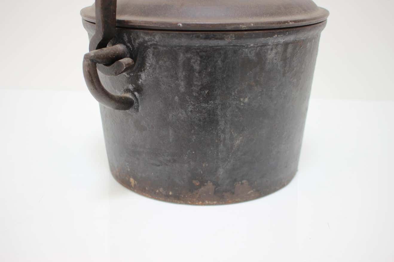 Pressure Cast Iron Pot Ch Umbach Bietigheim, 1910s photo vinterior