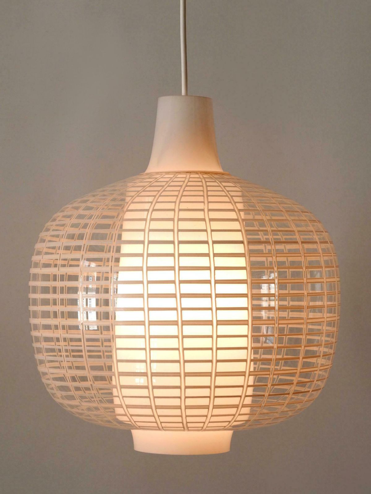 3361.0 Rare Mid Century Modern Pendant Lamp Nervi By Aloys Ferdinand Gangkofner 1950s photo