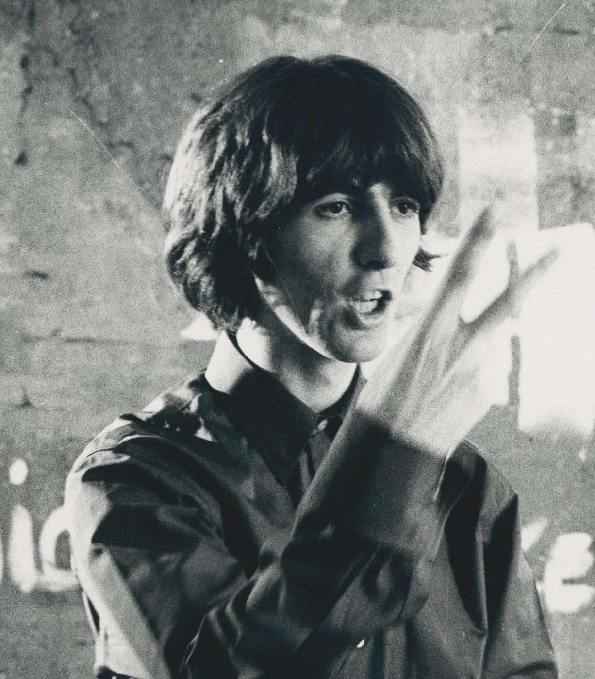 Martin Weaver George Harrison, Black And White Photograph, 1970s photo furniture