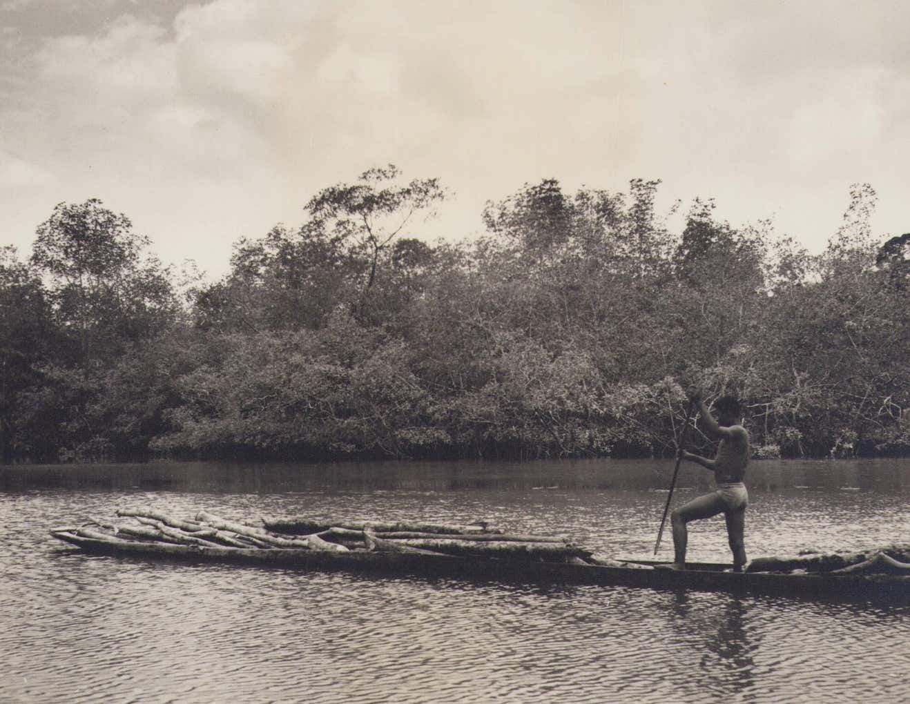 Hanna Seidel Colombia Buenaventura Black And White Photograph, 1960s