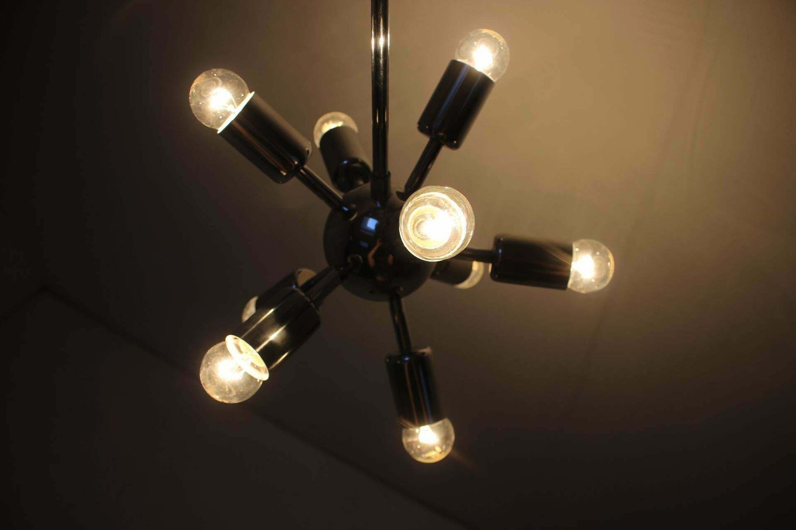 photo furniture Chrome Pendant Sputnik By Drupol, 1970s