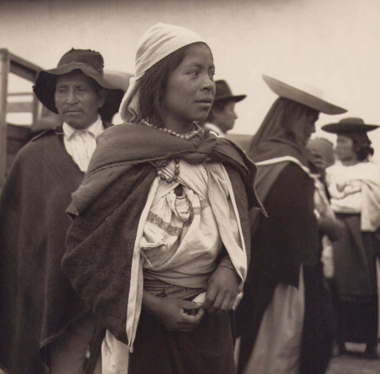 Ecuador, Woman, Black And White Photograph, 1960s photo furniture