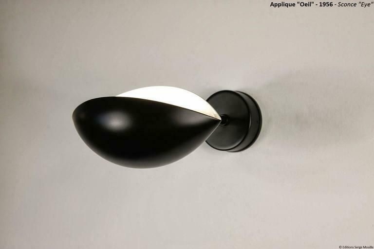 Serge Mouille Sconce   Wall Lamp "Eye" Or Eye photo furniture