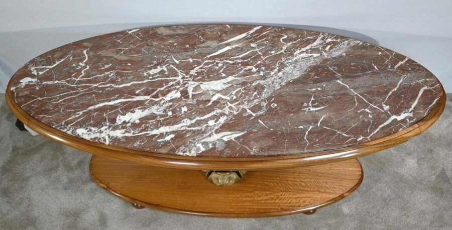 Important Center Table In Mahogany  Art Deco  Early 20th Century photo Furniture