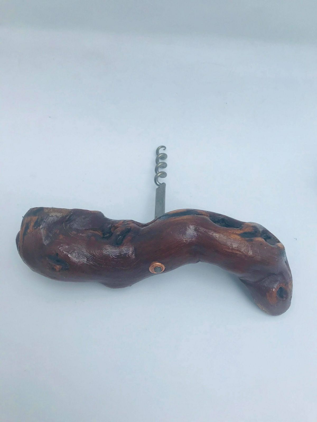 Corkscrew Bottle Opener Wine Bottle Set 3 Wooden Bar Accessories Mid Century Barwarebar Cart Decor Gift For Collector Scandinavian Bar Tool photo furniture