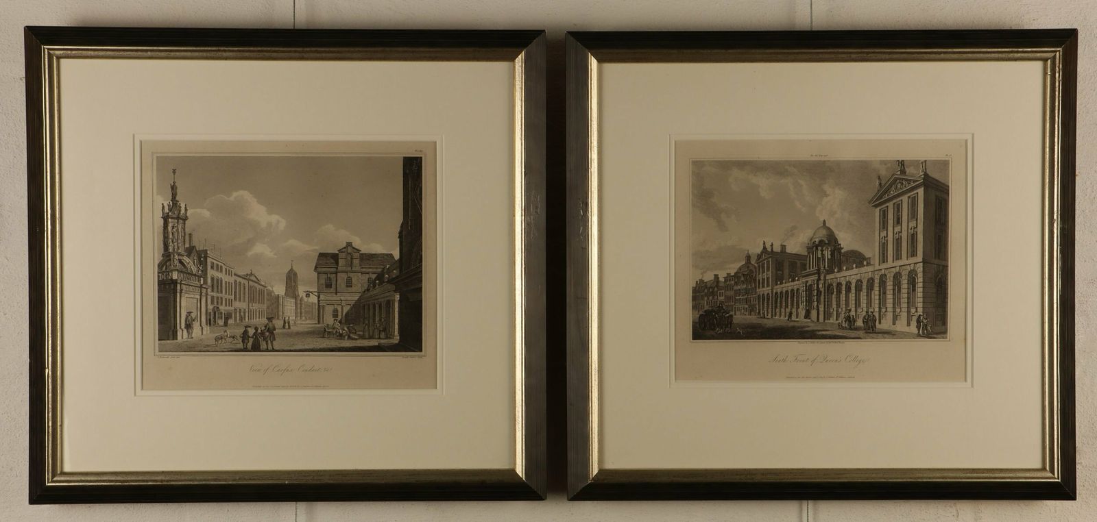 Pair Of Oxford Street Engravings (1819) photo furniture