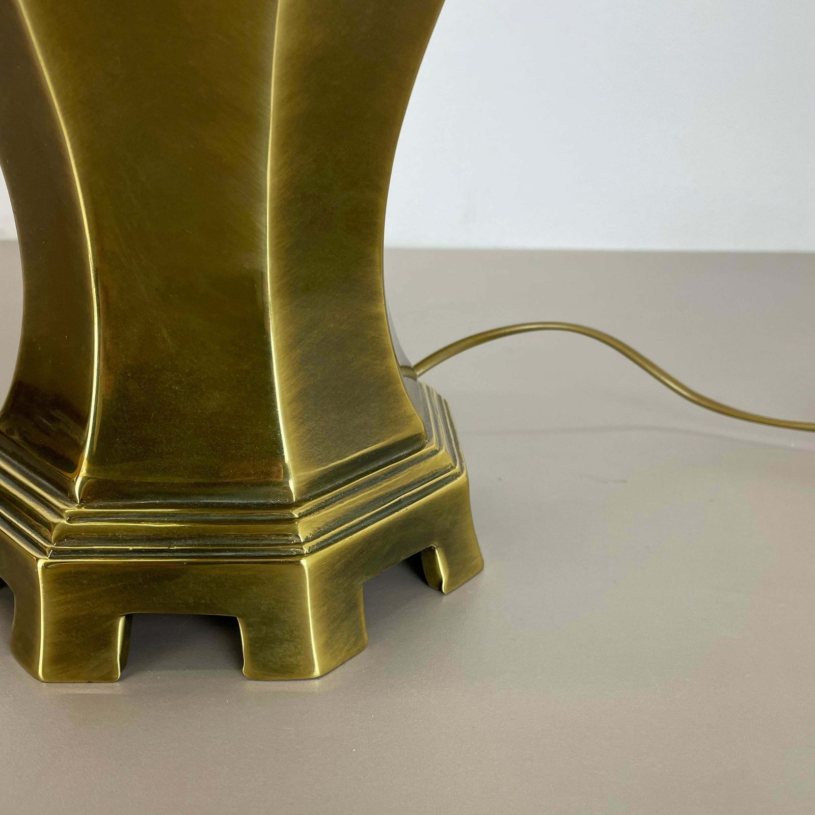 Original Hollywood Regency Stilnovo Style Brass Sputnik Table Light, Italy 1970s photo buy