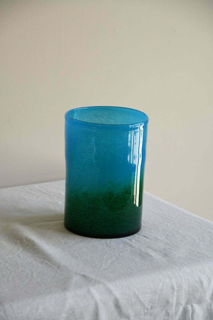 John Orwar Lake Ekenas Sweden Cylinder Glass Vase photo buy