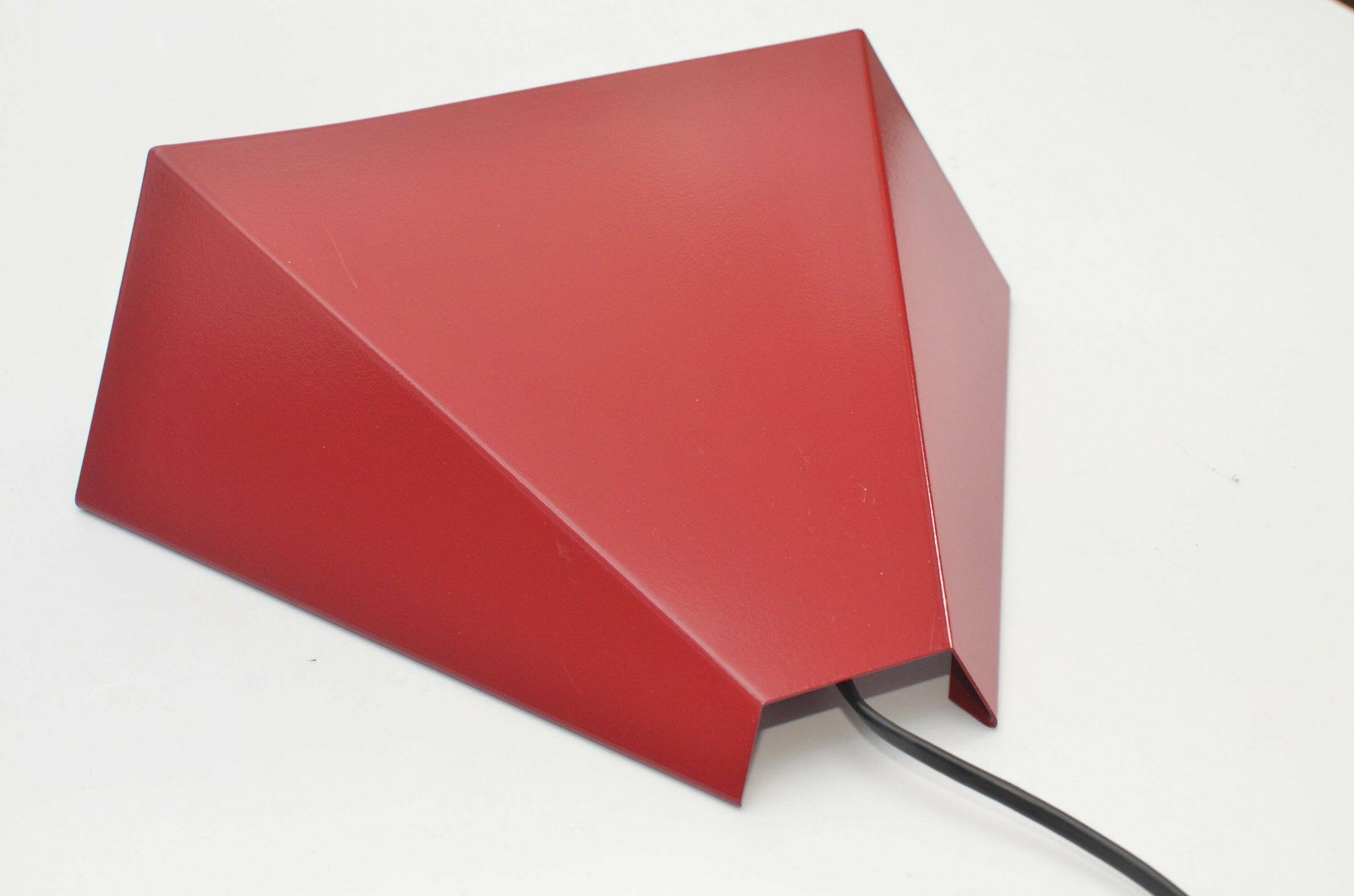 Vintage Dutch Modernist Minimalist Metal Wall Lamp, 1980s photo vintage