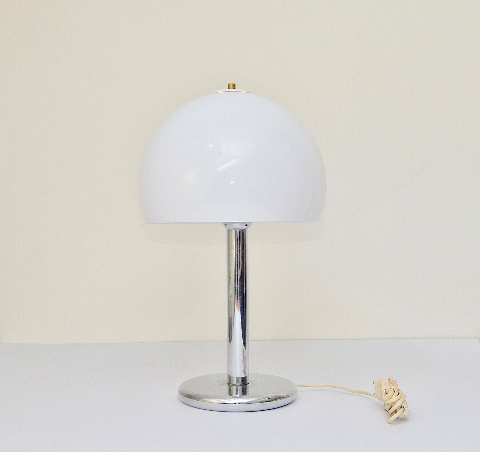 Vintage Mushroom Table Lamp In The Style Of Guzinni, Germany 1970s photo furniture