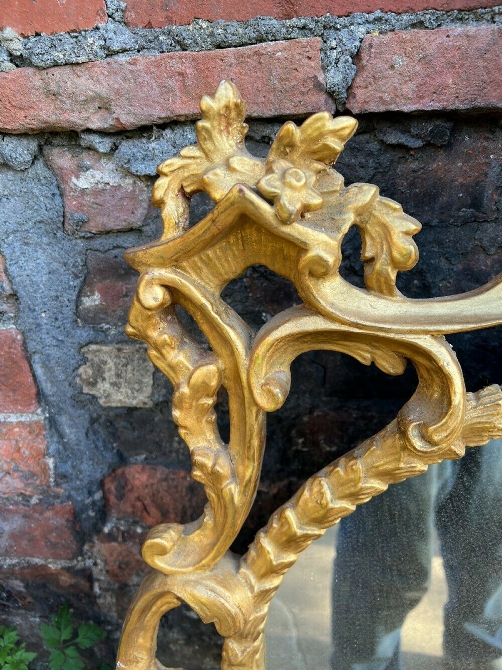 Italian Carved Giltwood Mirror In The Rococo Taste photo Home Decor