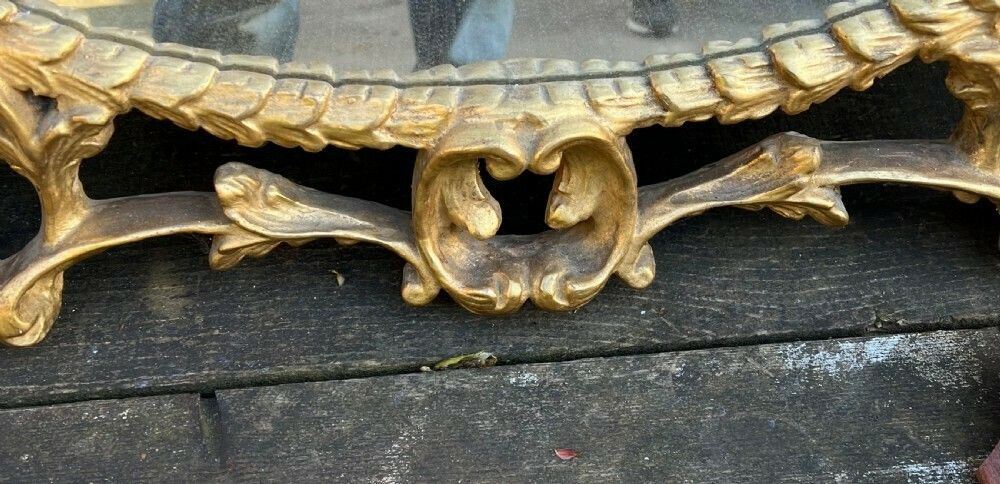 Italian Carved Giltwood Mirror In The Rococo Taste photo 450.0