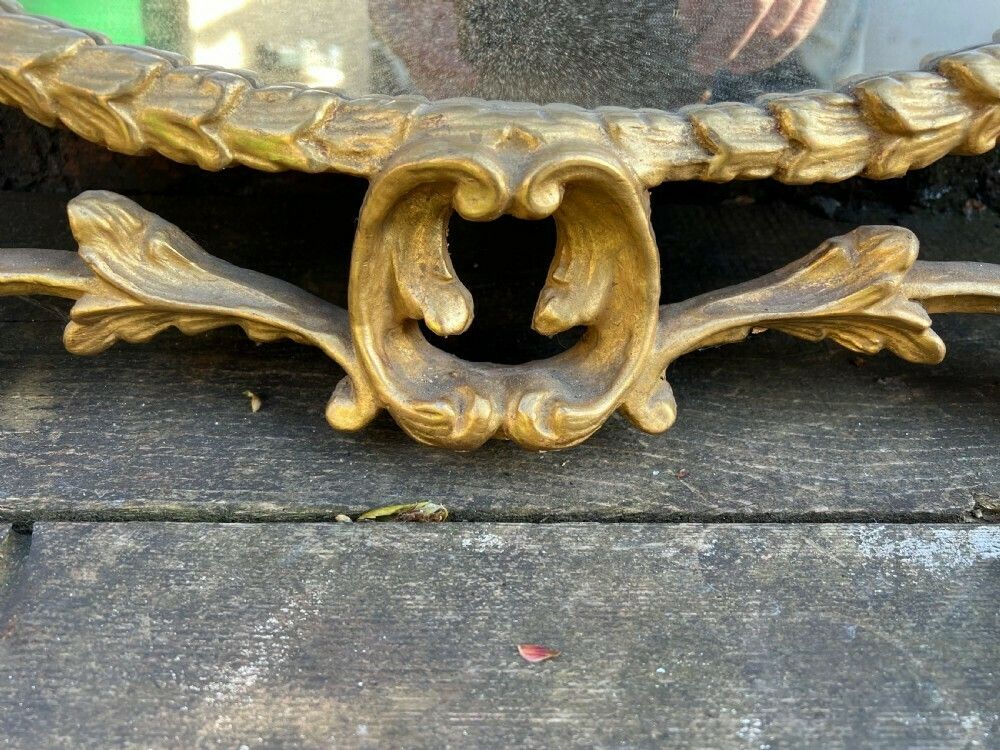 Italian Carved Giltwood Mirror In The Rococo Taste photo buy