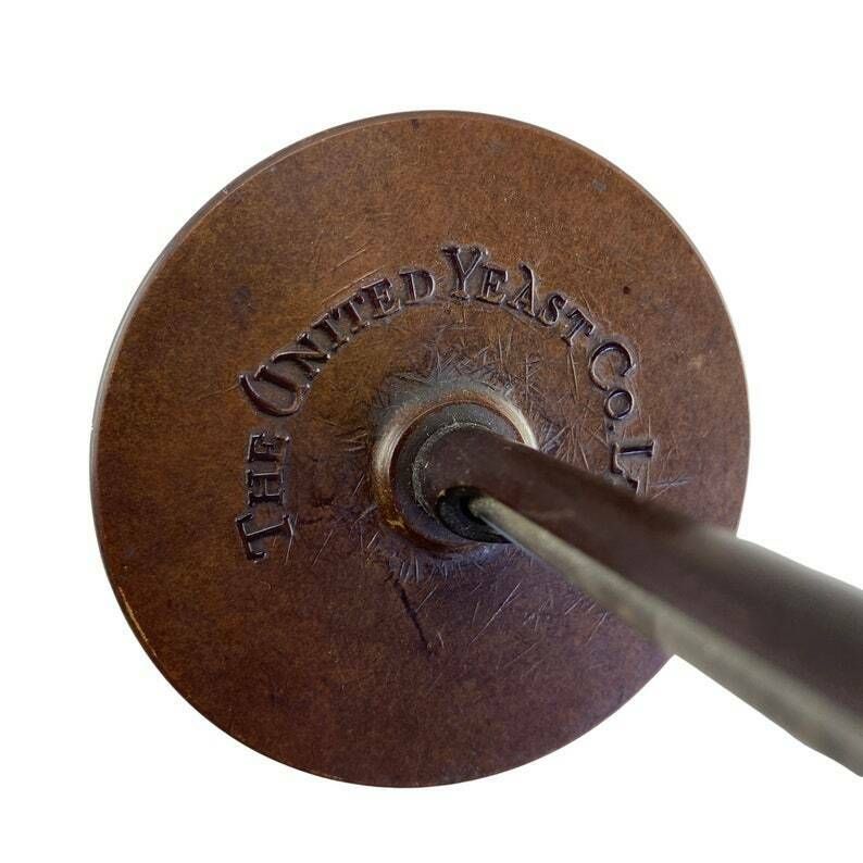 Antique United Yeast Company Ltd Brewing Thermometer   Brewery Thermometer photo furniture