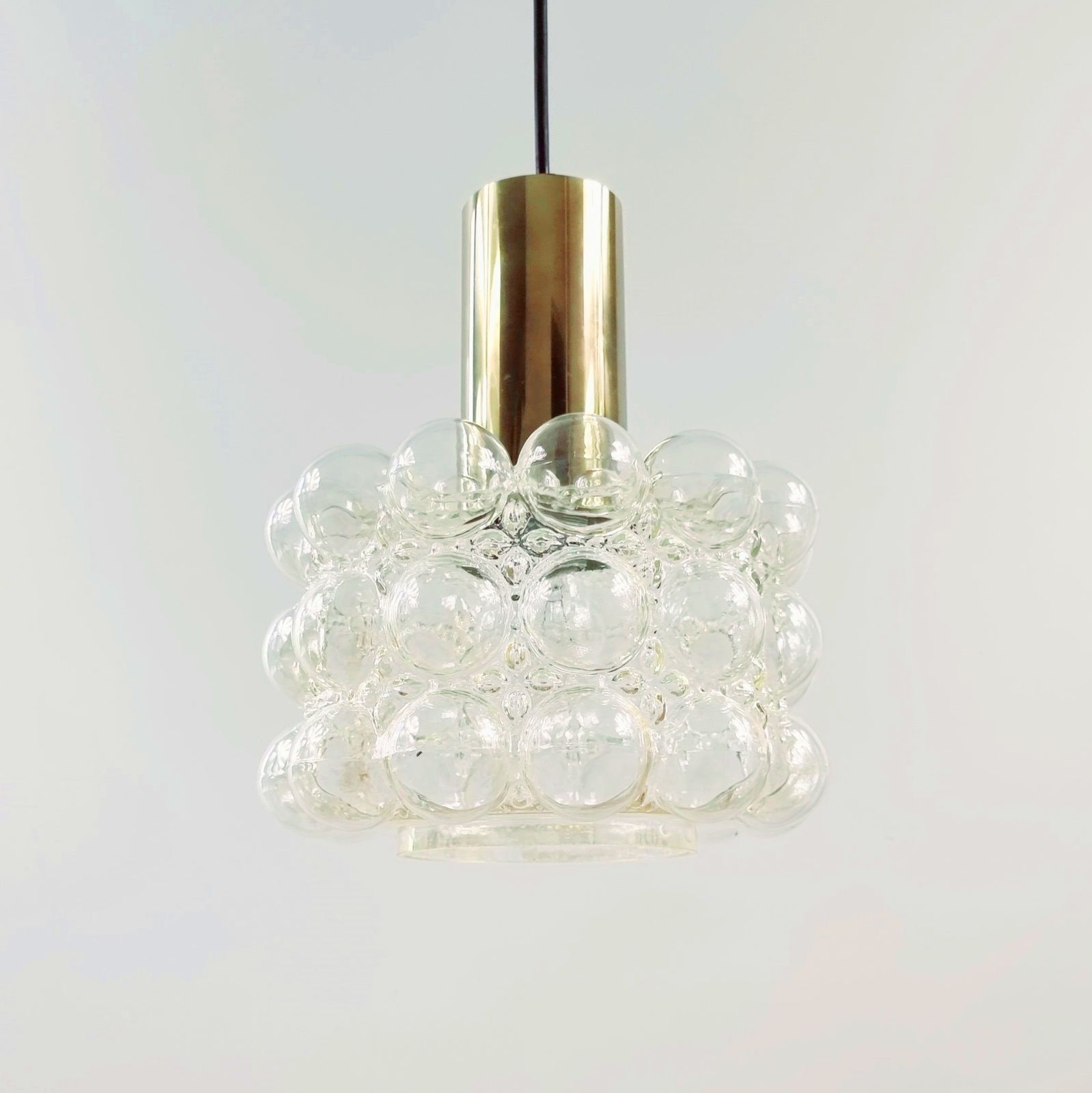 Mid Century Modern Bubble Glass Plafondlamp Van Helena Tynell Voor Limburg, Duitsland, Jaren 1960 photo furniture