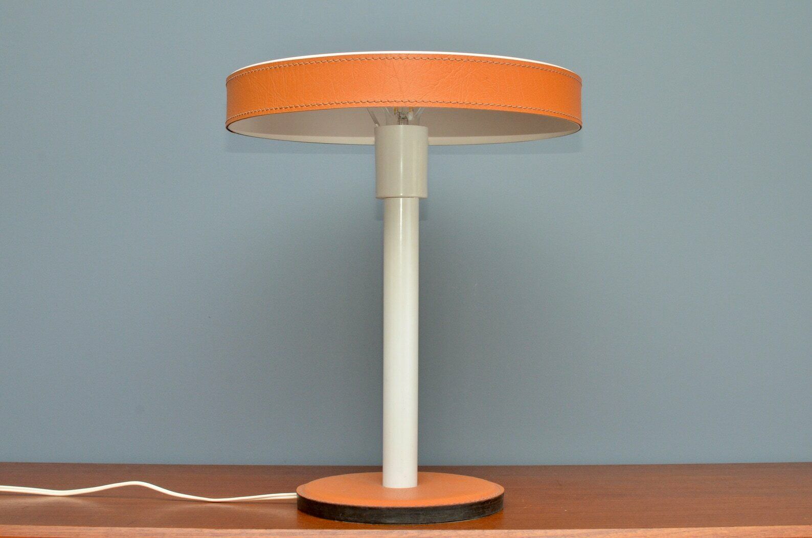 Vintage Modernist Table Lamp Made By Philips Eindhoven Netherlands 1960s photo vinterior