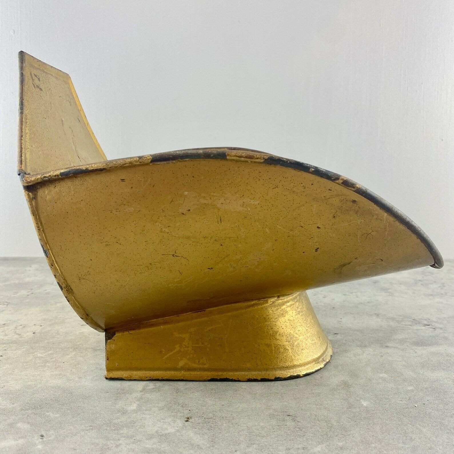 Victorian Toleware Tongue Stand Rudduck & Compy 262 Old Street Merchandise Display Shop Display photo for sale