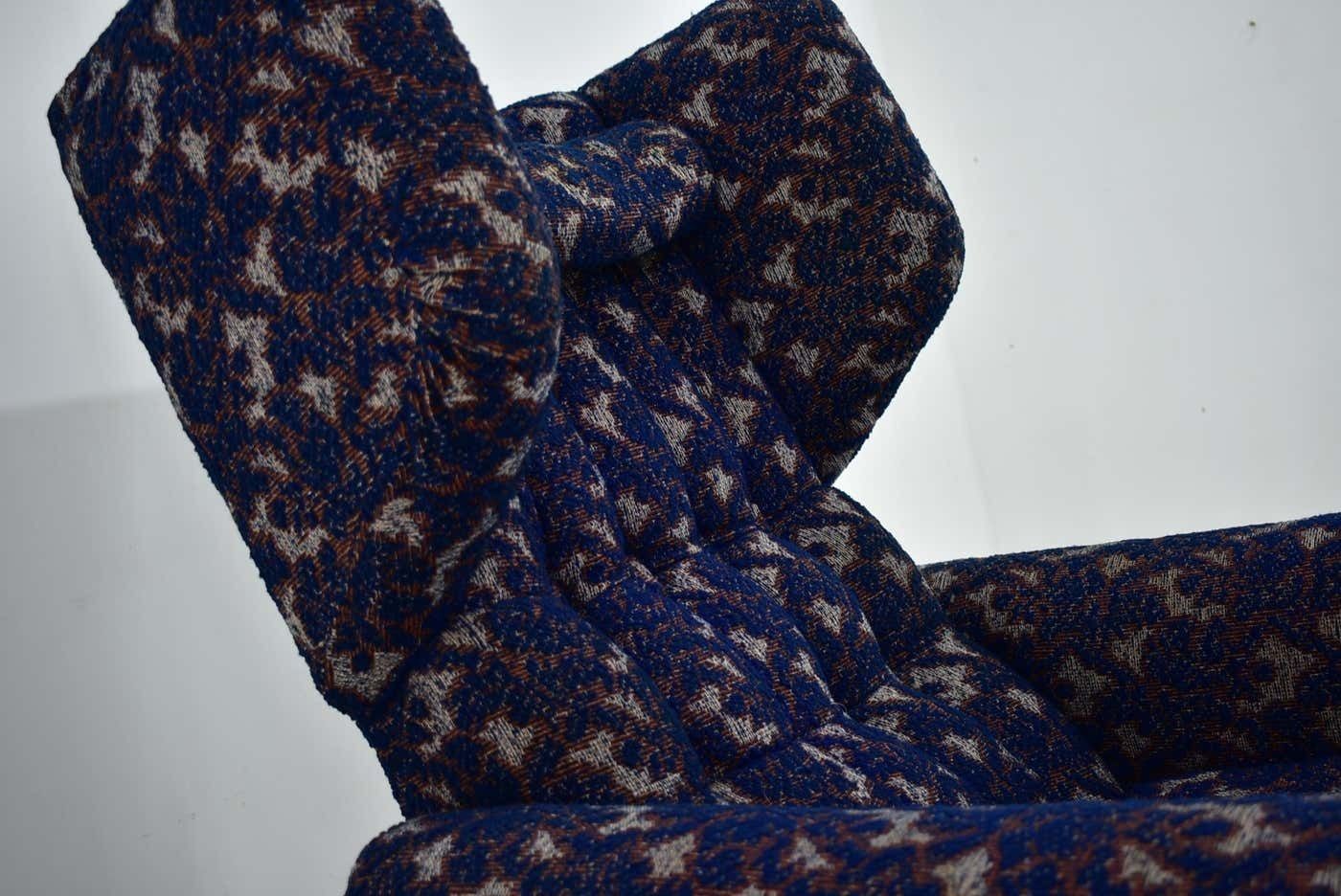 1960s Mid Century Wing Armchair, Czechoslovakia photo buy