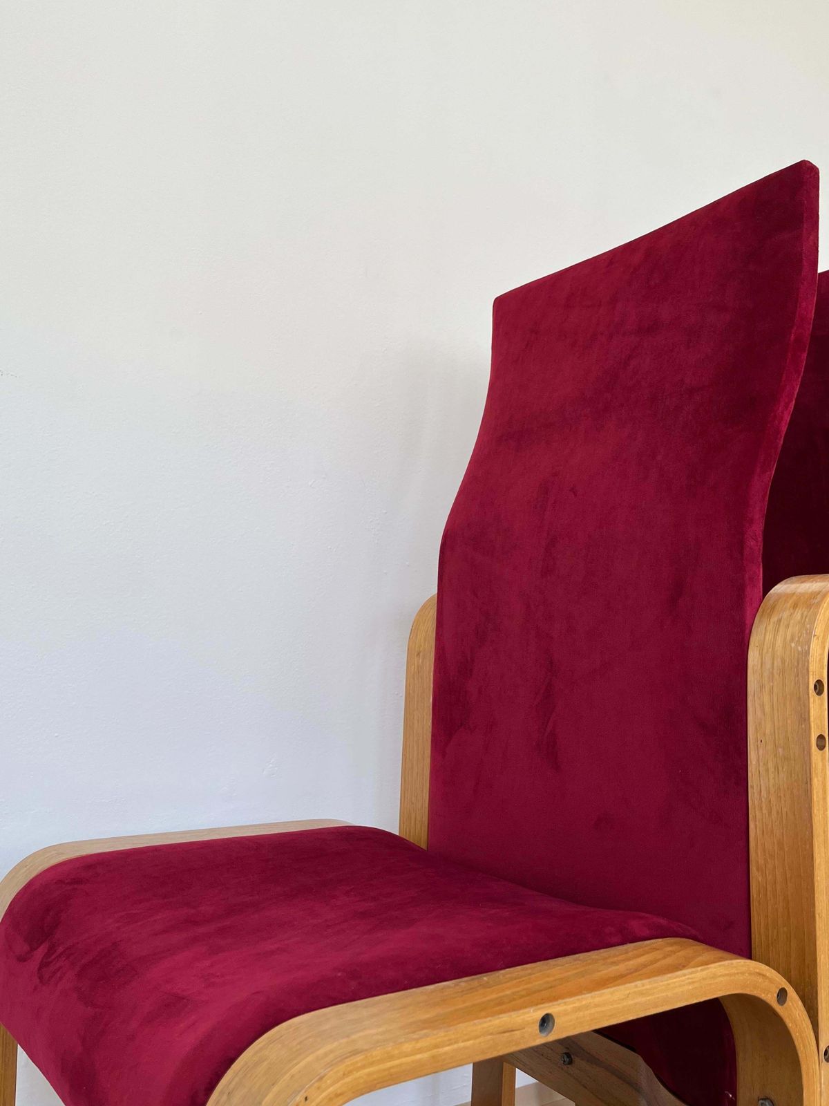 Rare Chairs By Jan Bočan For The Czechoslovakian Embassy In Stockholm, 1972 photo vinterior