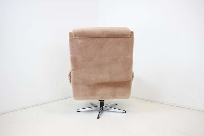 Midcentury Swivel Armchair, Peem, Finland, 1970s photo vinterior