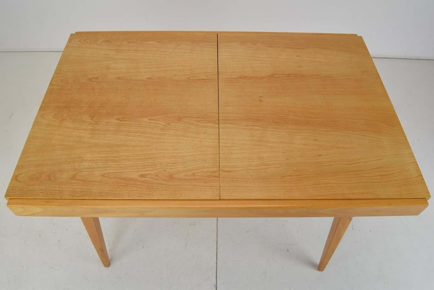 Mid Century Folding Dining Table By Frantisek Jirak For Tatra, 1960's photo Furniture