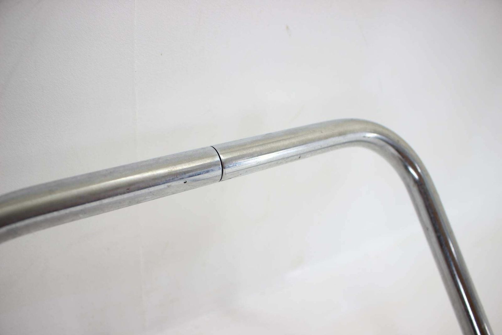 photo for sale Set Of Three Bauhaus Chrome Dining Chairs By Mauser, 1940s