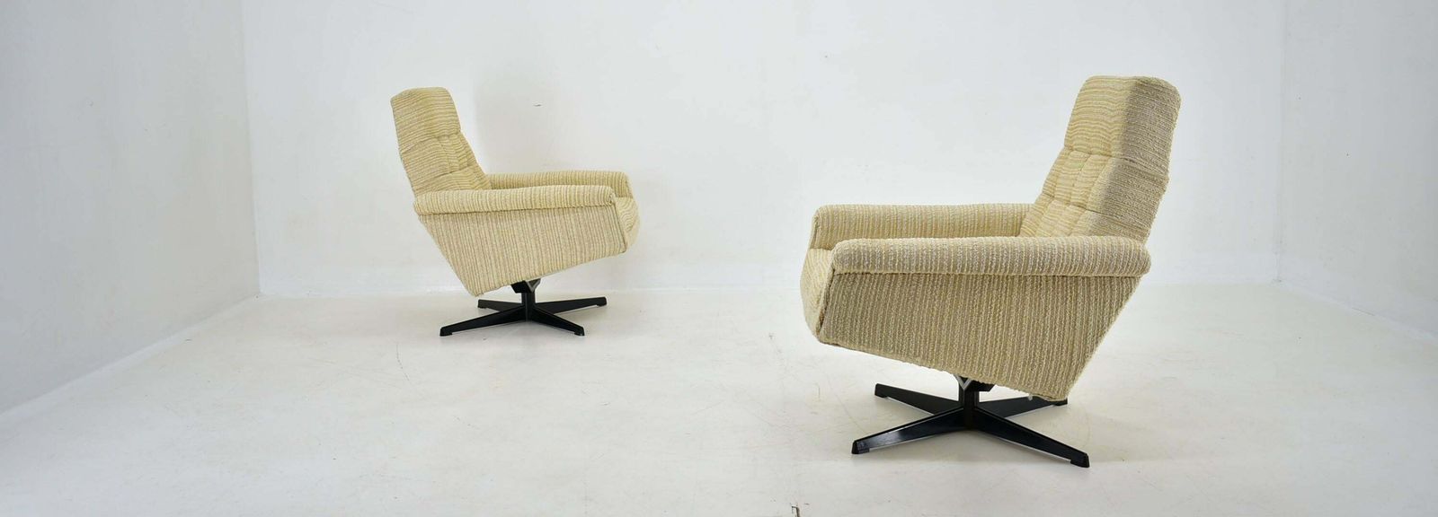 Pair Of Armchairs, Tabouret By Morávek A Munzar , 1968s photo furniture