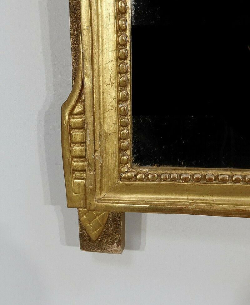 photo furniture Mirror In Gilded Wood, Louis XVI Style, Early 20th Century