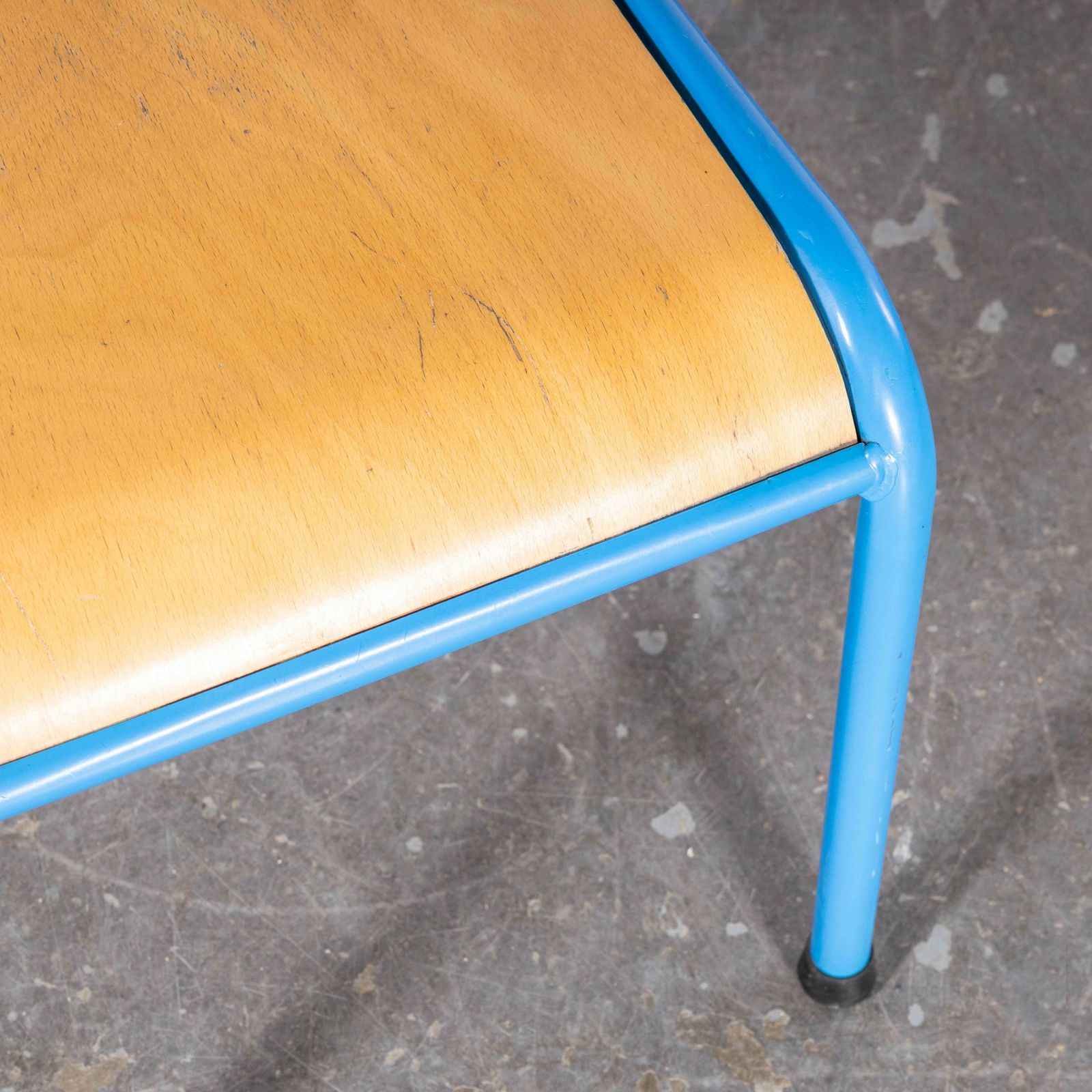 1960’s French Mullca Stacking Children’s Chairs – Set Of Nine photo furniture