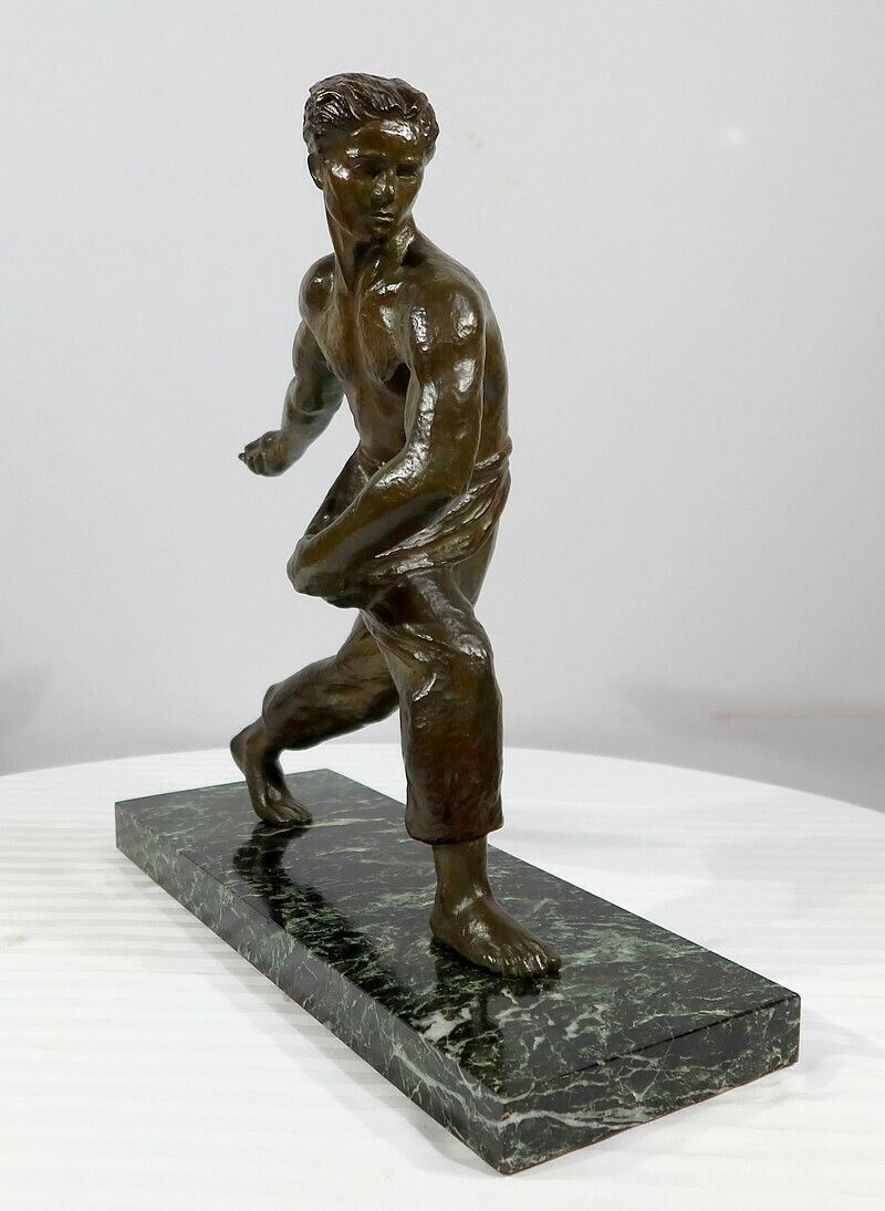 photo buy Bronze “The Sower” By A. Kelety, Art Deco – 1930