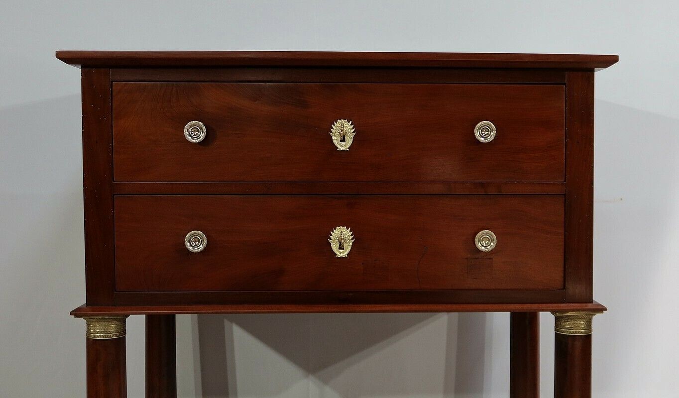 Mahogany Chiffonniere Console, Empire, Early 19th Century photo buy