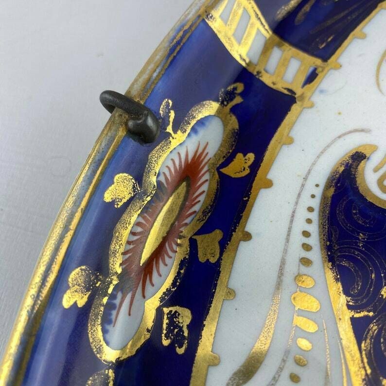 Antique Large Imari Fenton Charger   Country House Decor   19th Century photo vinterior