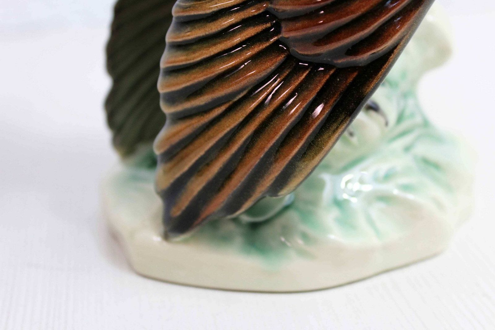 photo furniture Figurine Of Heather Rooster Or Large Tetra In Ceramic 1970