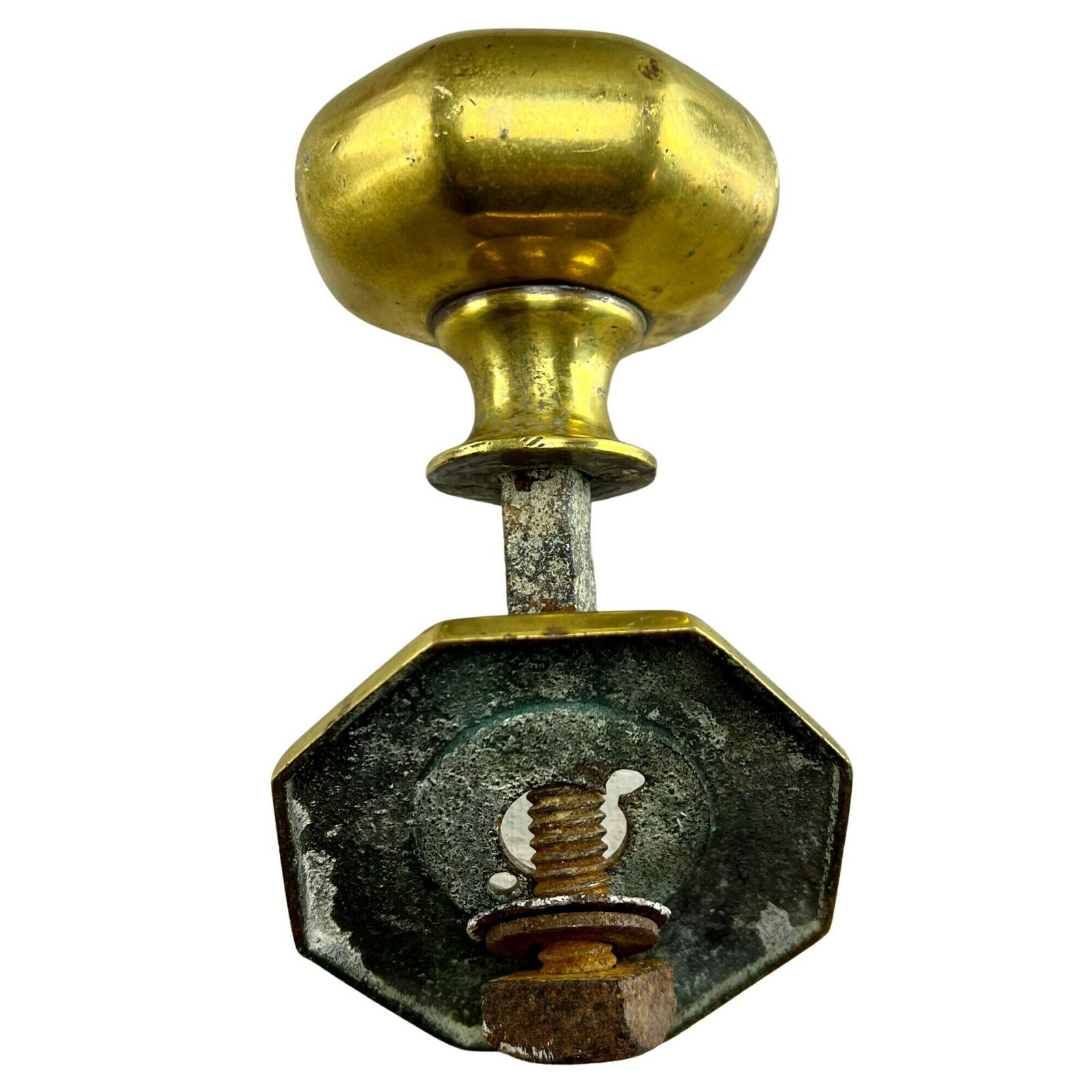 Antique Brass Door Pull   Door Knob   Door Furniture photo for sale