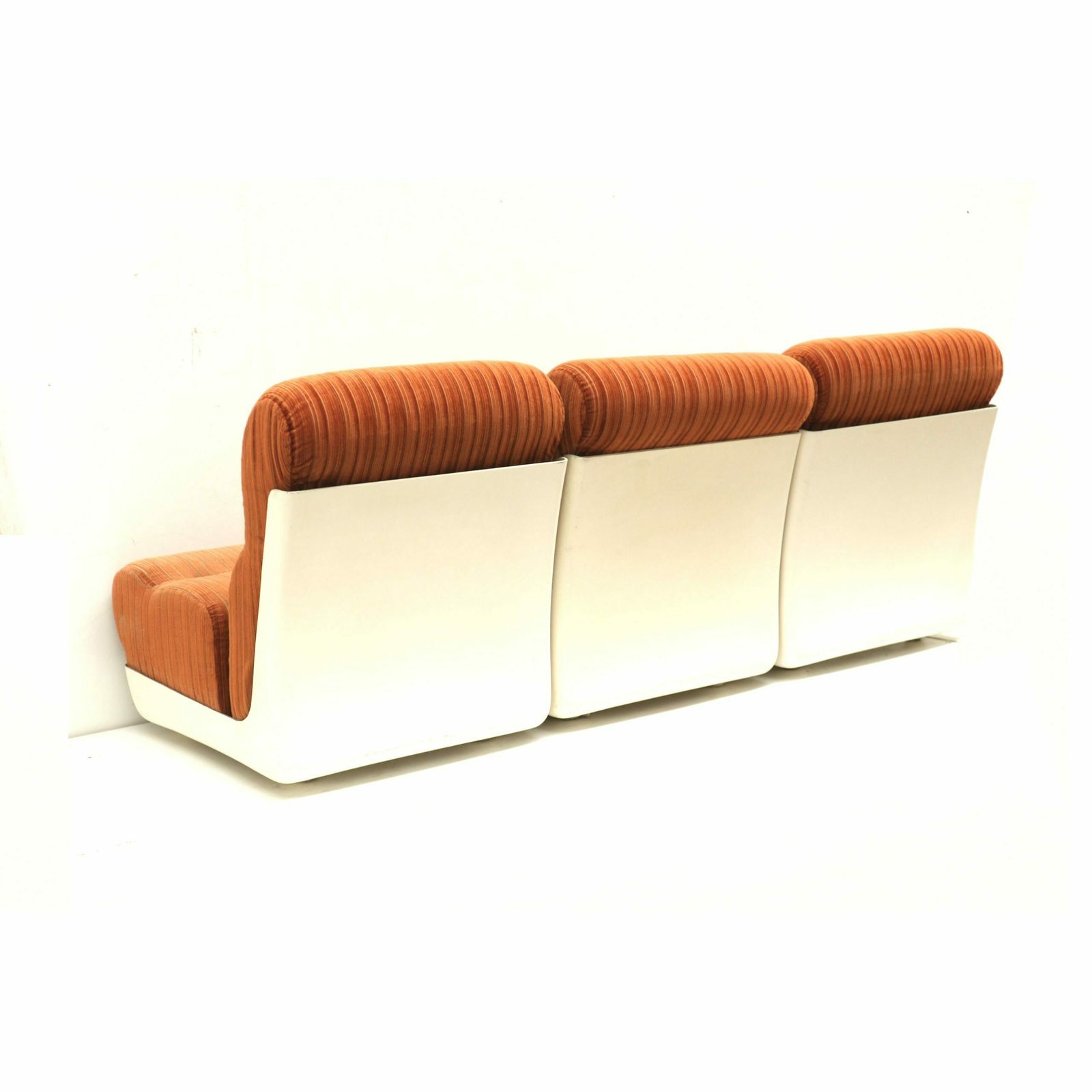 Vintage Space Age Element Modular Sofa / 3 Seater Sofa / Armchairs From The 1970s photo for sale